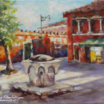 "CAMPO S. STEFANO" - Olio su tela, 30x24 cm, anno 2015